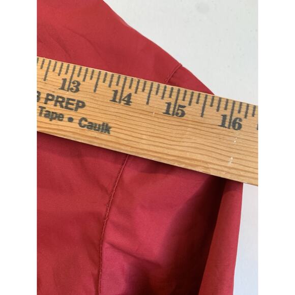 Free Country Women’s Windbreaker Jacket Radiance Hooded Red Size Large - Picture 5 of 13